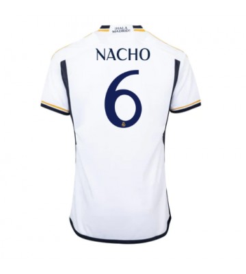 Maillot de foot Real Madrid Nacho #6 Domicile 2023-24 Manches Courte